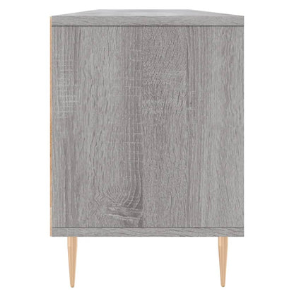 vidaXL TV Cabinet Grey Sonoma 150x30x44,5 cm Engineered Wood