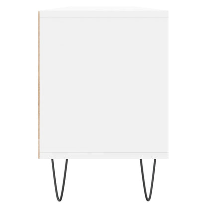 vidaXL TV Cabinet White 150x30x44.5 cm Engineered Wood
