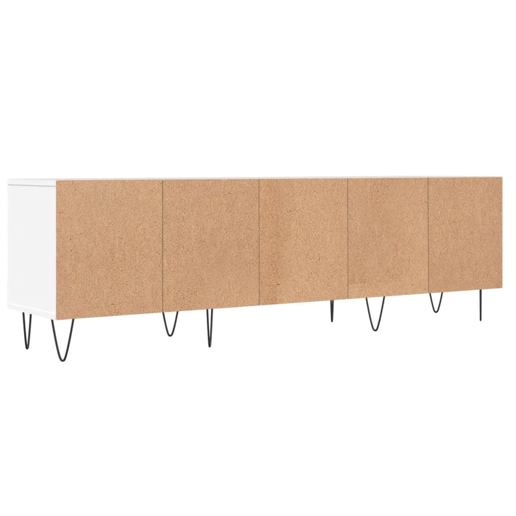 vidaXL TV Cabinet White 150x30x44.5 cm Engineered Wood