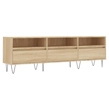 vidaXL TV Cabinet Sonoma Oak 150x30x44,5 cm Engineered Wood