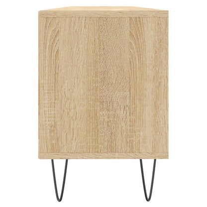 vidaXL TV Cabinet Sonoma Oak 150x30x44.5 cm Engineered Wood