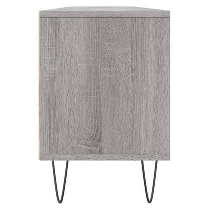 vidaXL TV Cabinet Grey Sonoma 150x30x44.5 cm Engineered Wood