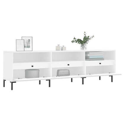 vidaXL TV Cabinet White 150x30x44,5 cm Engineered Wood