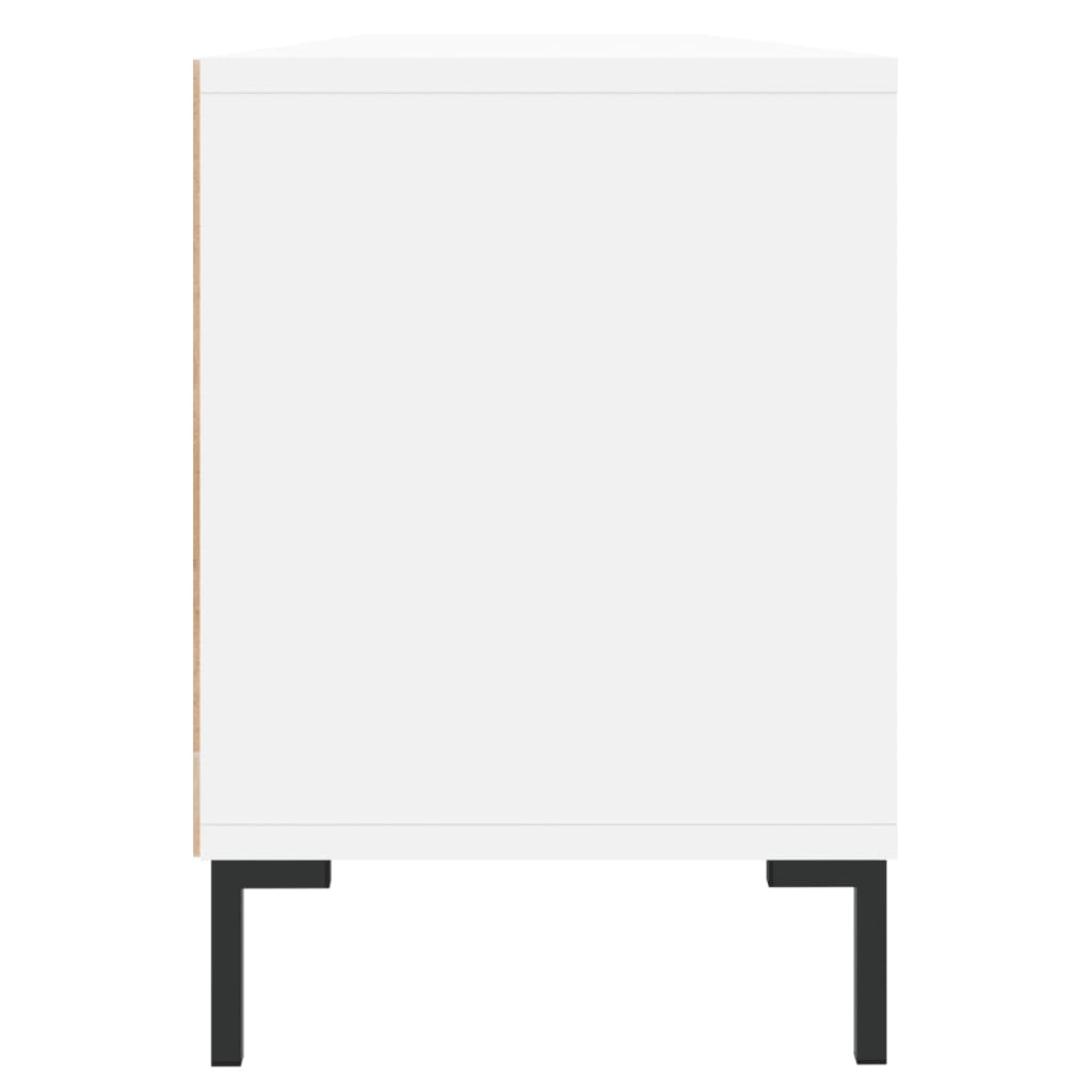 vidaXL TV Cabinet White 150x30x44.5 cm Engineered Wood