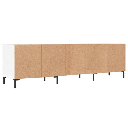vidaXL TV Cabinet White 150x30x44,5 cm Engineered Wood
