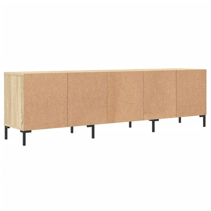 vidaXL TV Cabinet Sonoma Oak 150x30x44.5 cm Engineered Wood