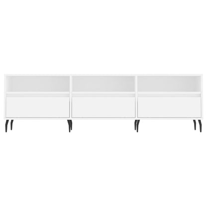 vidaXL TV Cabinet White 150x30x44.5 cm Engineered Wood