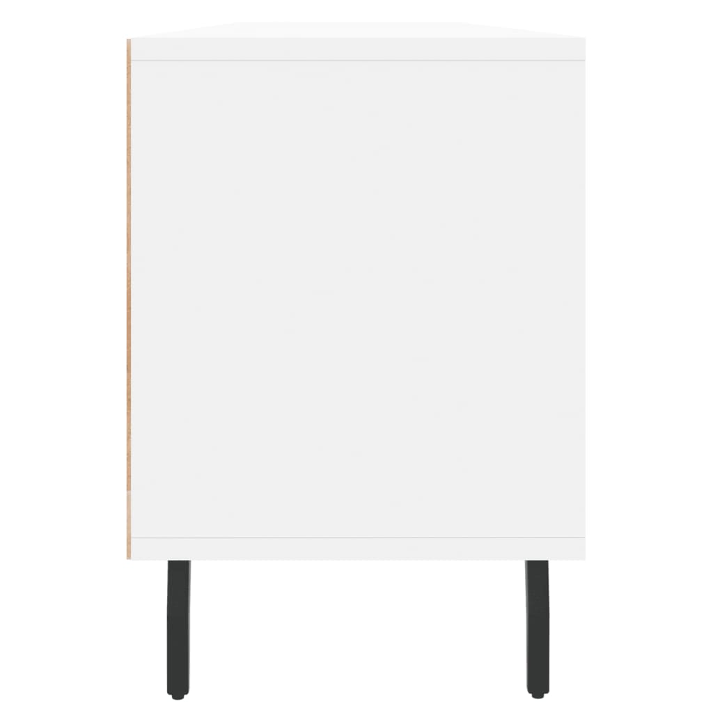 vidaXL TV Cabinet White 150x30x44.5 cm Engineered Wood