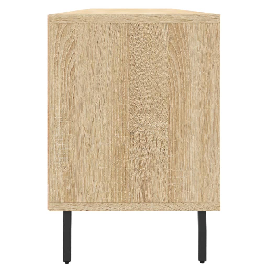vidaXL TV Cabinet Sonoma Oak 150x30x44.5 cm Engineered Wood