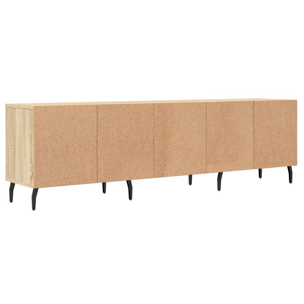 vidaXL TV Cabinet Sonoma Oak 150x30x44.5 cm Engineered Wood