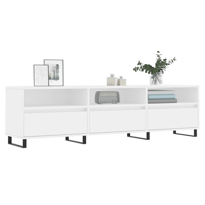 vidaXL TV Cabinet White 150x30x44,5 cm Engineered Wood