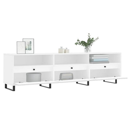 vidaXL TV Cabinet White 150x30x44,5 cm Engineered Wood