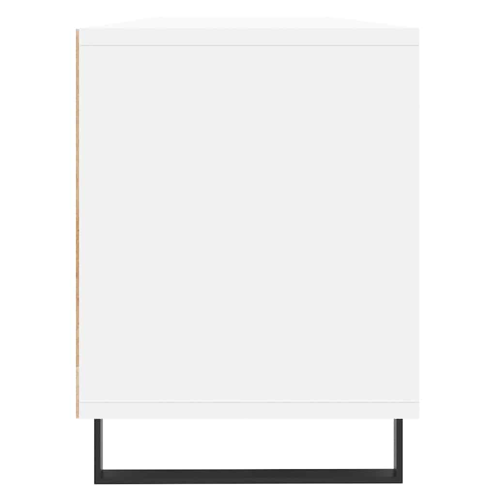 vidaXL TV Cabinet White 150x30x44.5 cm Engineered Wood