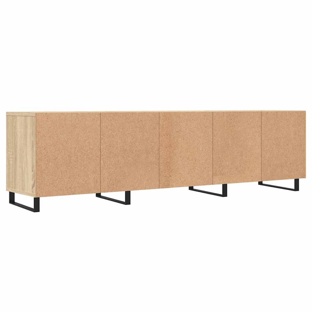 vidaXL TV Cabinet Sonoma Oak 150x30x44.5 cm Engineered Wood