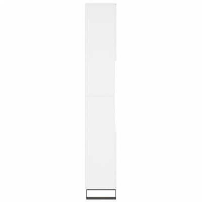 vidaXL Bathroom Cabinet White 30x30x190 cm Engineered Wood