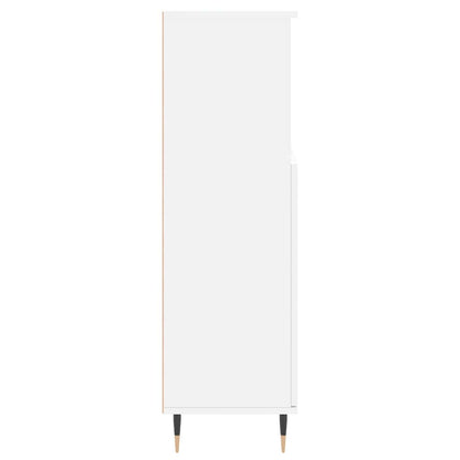 vidaXL Bathroom Cabinet White 30x30x100 cm Engineered Wood