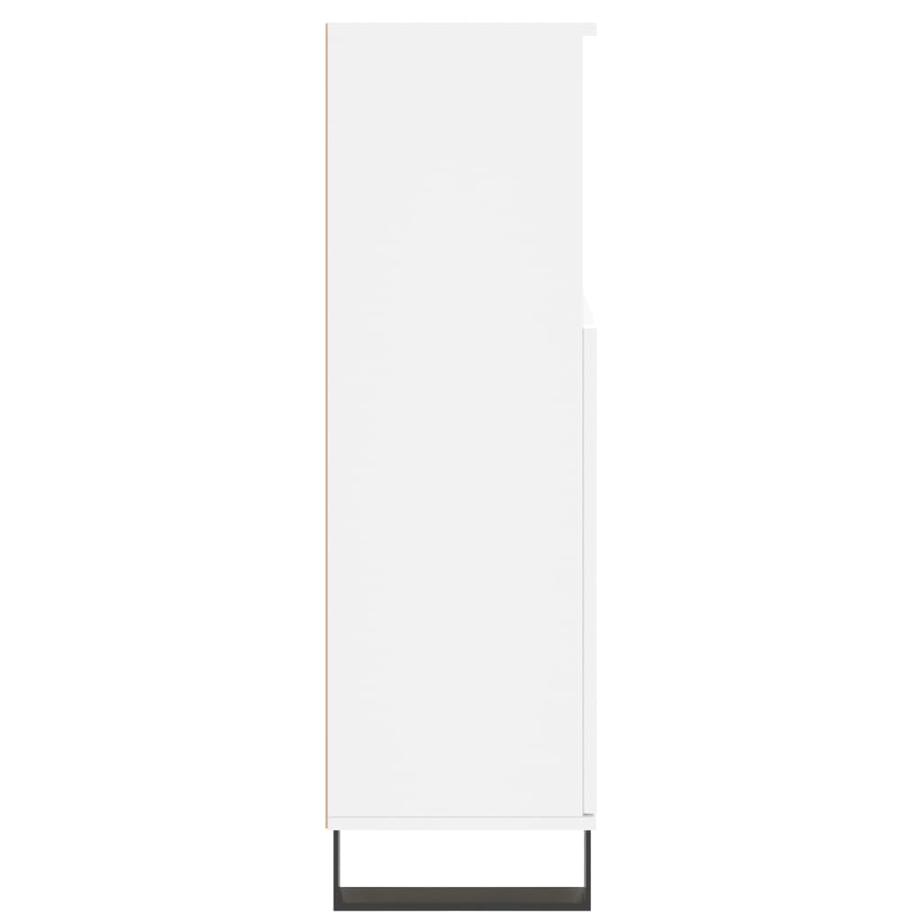 vidaXL Bathroom Cabinet White 30x30x100 cm Engineered Wood