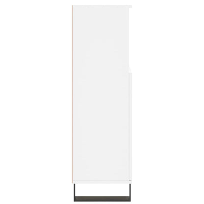 vidaXL Bathroom Cabinet White 30x30x100 cm Engineered Wood
