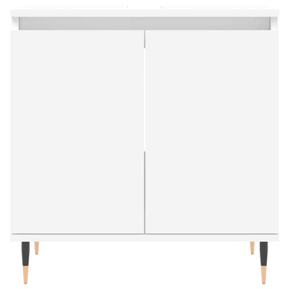 vidaXL Bathroom Cabinet White 58x33x60 cm Engineered Wood