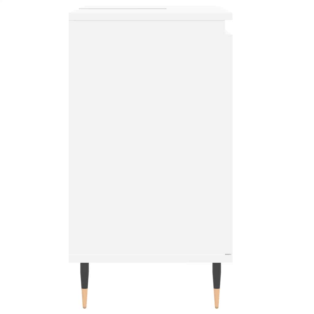vidaXL Bathroom Cabinet White 58x33x60 cm Engineered Wood