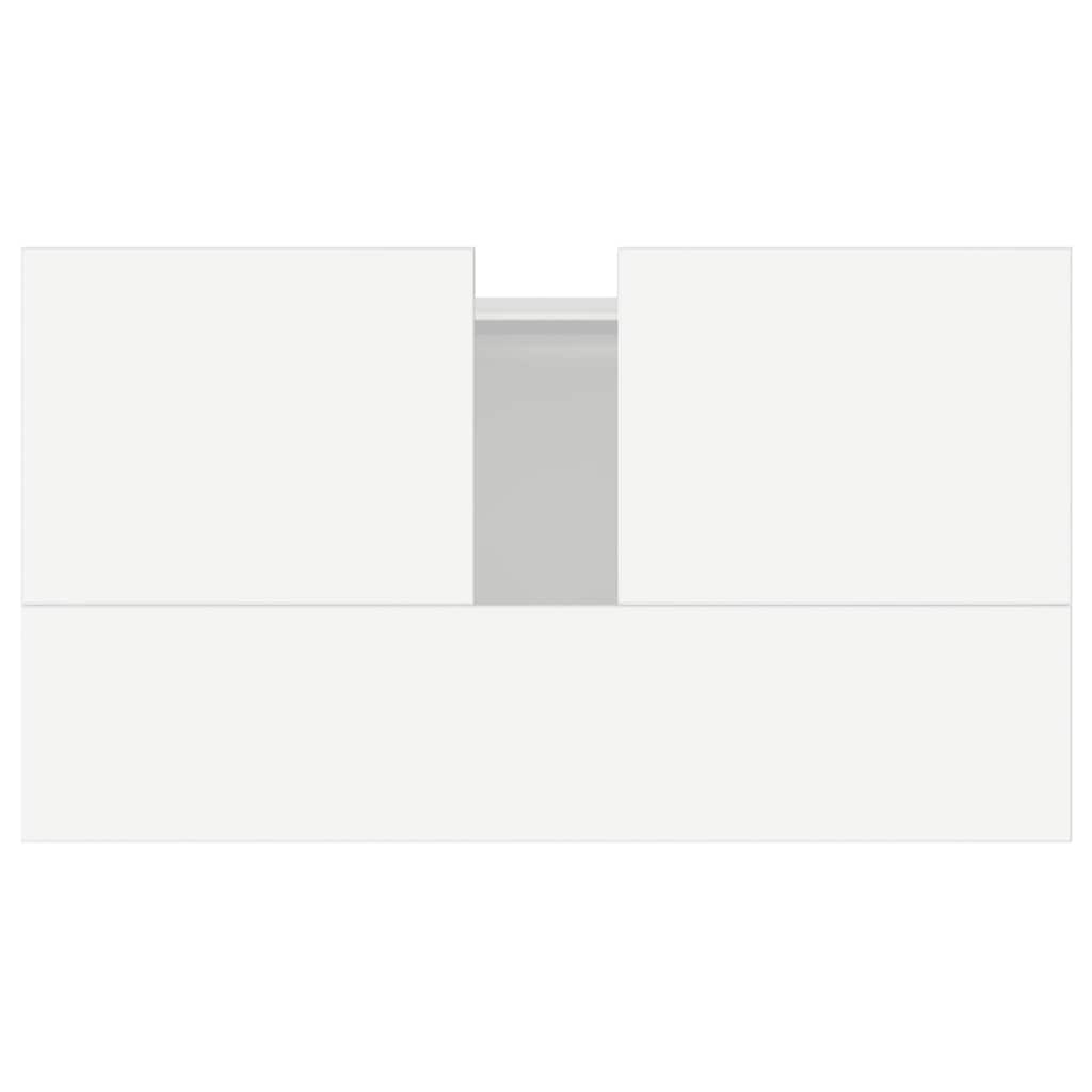 vidaXL Bathroom Cabinet White 58x33x60 cm Engineered Wood