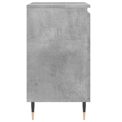 vidaXL Bathroom Cabinet Concrete Grey 58x33x60 cm Engineered Wood