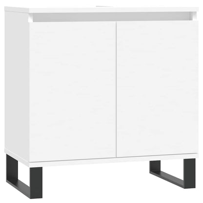 vidaXL Bathroom Cabinet White 58x33x60 cm Engineered Wood