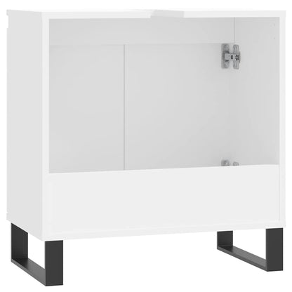 vidaXL Bathroom Cabinet White 58x33x60 cm Engineered Wood