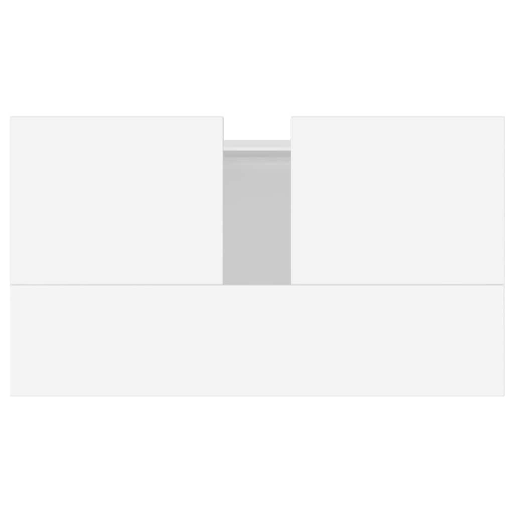 vidaXL Bathroom Cabinet White 58x33x60 cm Engineered Wood