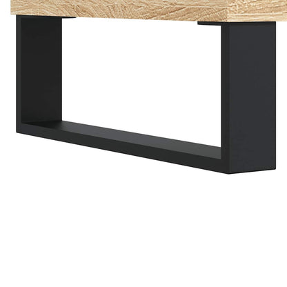 vidaXL Bathroom Cabinet Sonoma Oak 58x33x60 cm Engineered Wood