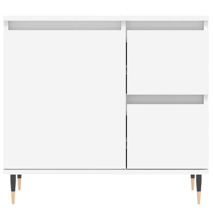 vidaXL Bathroom Cabinet White 65x33x60 cm Engineered Wood