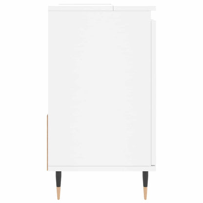 vidaXL Bathroom Cabinet White 65x33x60 cm Engineered Wood