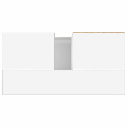 vidaXL Bathroom Cabinet White 65x33x60 cm Engineered Wood