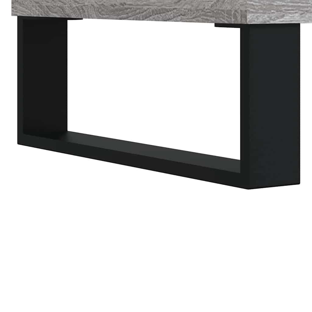 vidaXL Bathroom Cabinet Grey Sonoma 65x33x60 cm Engineered Wood