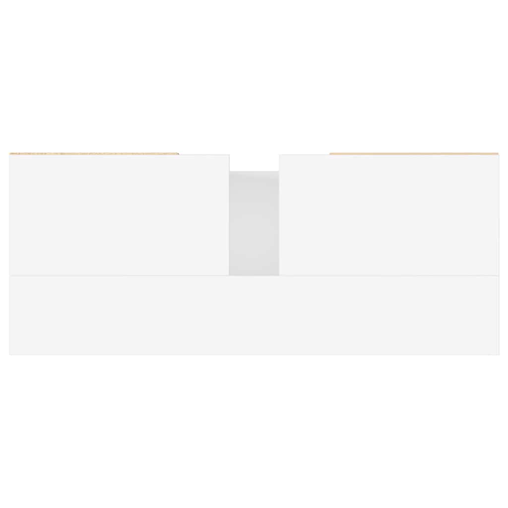 vidaXL Bathroom Cabinet White 80x33x60 cm Engineered Wood