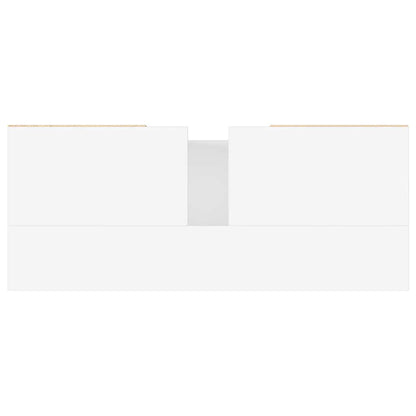 vidaXL Bathroom Cabinet White 80x33x60 cm Engineered Wood
