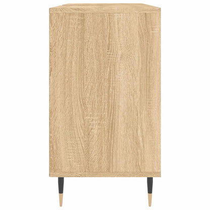 vidaXL Bathroom Cabinet Sonoma Oak 80x33x60 cm Engineered Wood