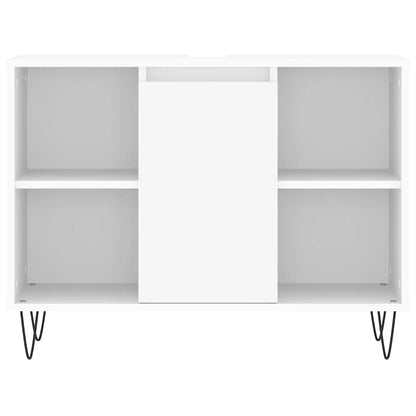 vidaXL Bathroom Cabinet White 80x33x60 cm Engineered Wood