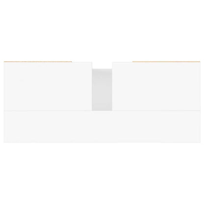 vidaXL Bathroom Cabinet White 80x33x60 cm Engineered Wood