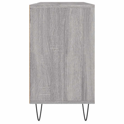 vidaXL Bathroom Cabinet Grey Sonoma 80x33x60 cm Engineered Wood