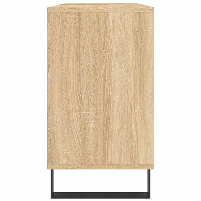 vidaXL Bathroom Cabinet Sonoma Oak 80x33x60 cm Engineered Wood
