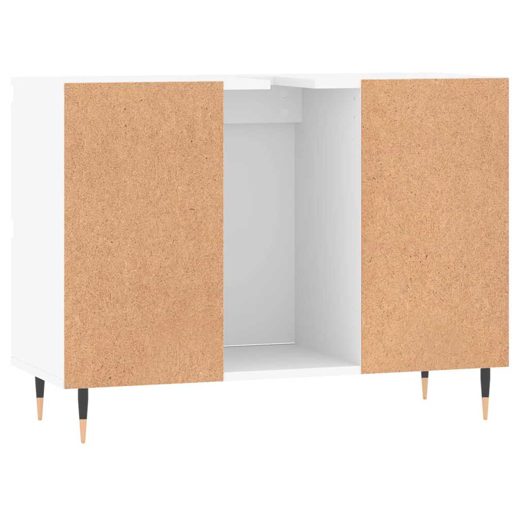 vidaXL Bathroom Cabinet White 80x33x60 cm Engineered Wood