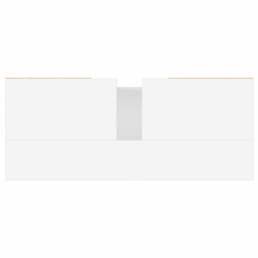 vidaXL Bathroom Cabinet White 80x33x60 cm Engineered Wood
