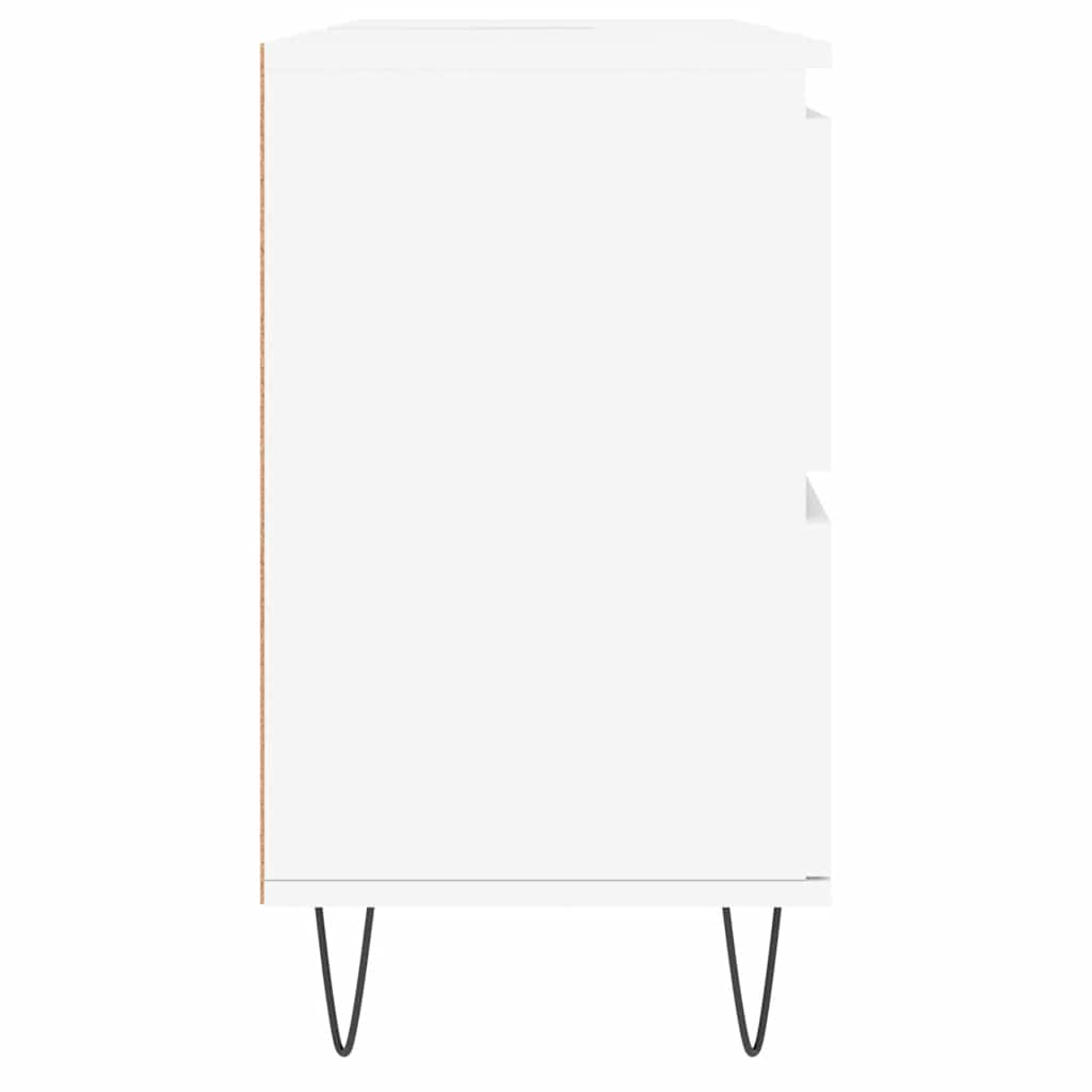 vidaXL Bathroom Cabinet White 80x33x60 cm Engineered Wood