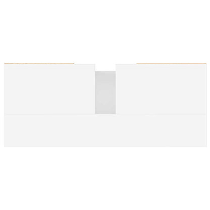 vidaXL Bathroom Cabinet White 80x33x60 cm Engineered Wood