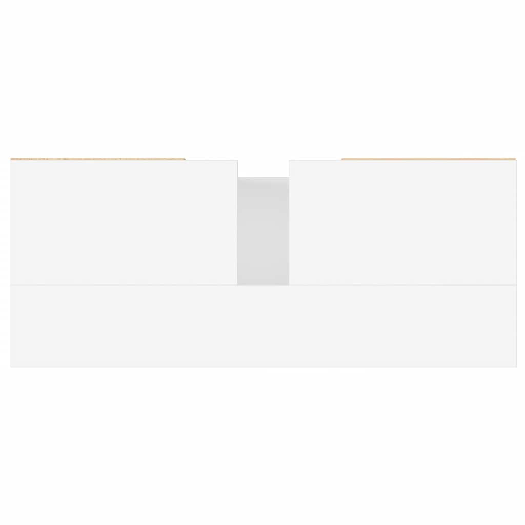 vidaXL Bathroom Cabinet White 80x33x60 cm Engineered Wood