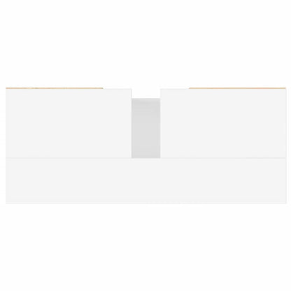 vidaXL Bathroom Cabinet White 80x33x60 cm Engineered Wood