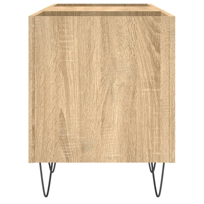 vidaXL Record Cabinet Sonoma Oak 121x38x48 cm Engineered Wood
