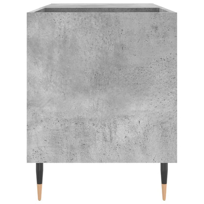vidaXL Record Cabinet Concrete Grey 85x38x48 cm Engineered Wood