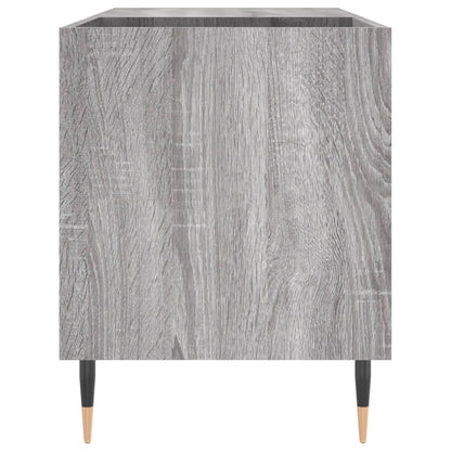 vidaXL Record Cabinet Grey Sonoma 85x38x48 cm Engineered Wood